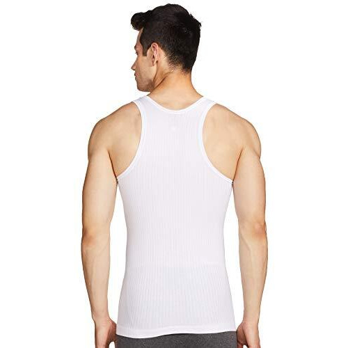 Dixcy Scott-Men-Innerwear-(Category)-Vest-(Style Id)-K1-Pr43517-(Color)-White-Pack Of2-(Size)L