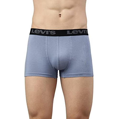 Levi's Men's Cotton Blend Style 067 Active Regular Fit Solid Trunk (Pack Of 2) (Style-67-P2_Assorted_L)