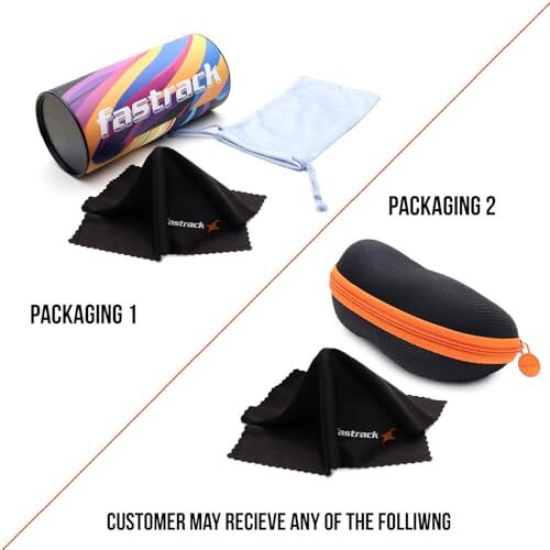Fastrack Brown Square Polarised Sunglasses For Men