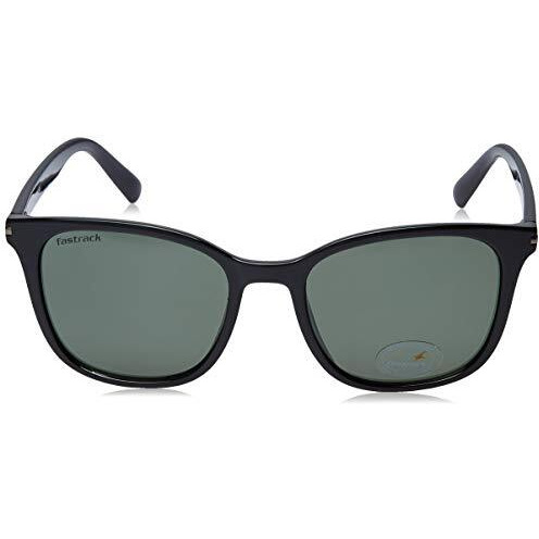Fastrack Green Square 100% Uv Protected Sunglasses For Men