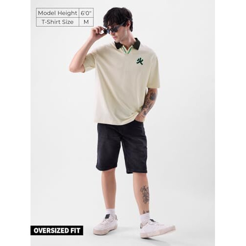 The Souled Store Original Furious Dragon Men Oversized Polos