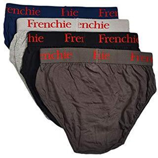 Vip Frenchie Pro Men's Cotton Brief (Multicolour, Size-100Cm) - Pack Of 4