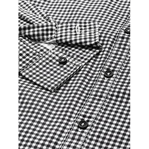 The Indian Garage Co Men's Cotton Adult Regular Fit Shirt (0722-Sh308-01_Black Xl)