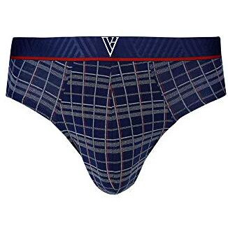 Van Heusen Men Cotton 4 Way Stretch Briefs - Ultra Soft, Allover Print_30004_Sp-03_L, Multicolor, Large