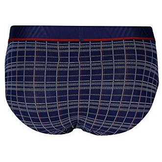 Van Heusen Men Cotton 4 Way Stretch Briefs - Ultra Soft, Allover Print_30004_Sp-03_L, Multicolor, Large