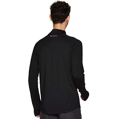 Van Heusen Athleisure Men's Quick Dry Gym Jacket (81001_Black_Large)