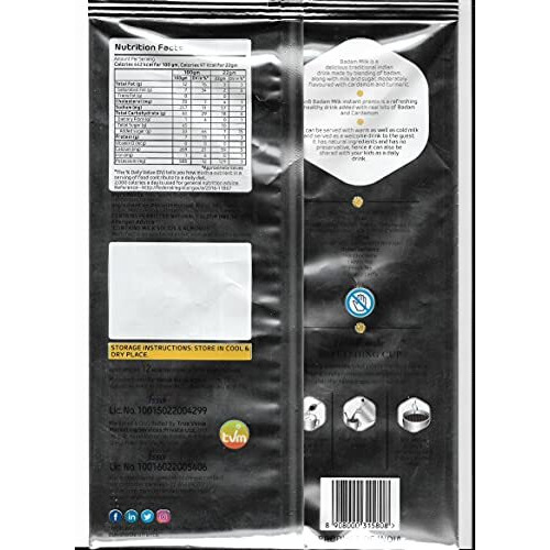 Granules N Beans Badam Milk Instant Premix - 1Kg | Nutty And Delicious Almond Flavored Milk
