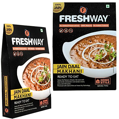 Freshway Jain Daal Makhani | Authantic Indian Flavor Combo Pack Of 2