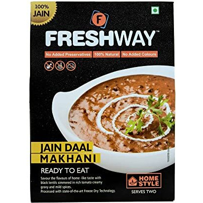 Freshway Jain Daal Makhani | Authantic Indian Flavor Combo Pack Of 2