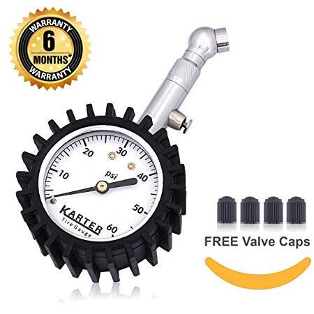Karter Super Products Ktr-001 Heavy Duty Premium Tyre Pressure Gauge