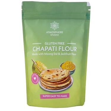 Gluten-Free Chapati Flour Mix, Diabetic-Friendly, Low Glycemic Index, For Fulka And Paratha, Made With Moong Dal & Jackfruit Flour, 350 Grams, Pack Of 1