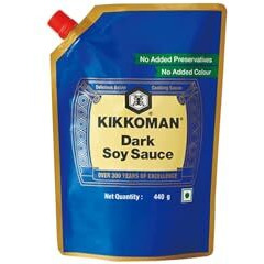 Pocket Kitchen Kikkoman Gift Box Set - 3 Key Essential Ingredients For Every Indian Kitchen - Soy Sauce 500 Ml, Oyster Flavoured Sauce 726 Gram, Dark Soy Sauce 440 Gram