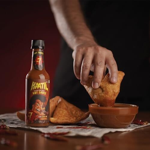 Kaatil Hot Sauce No.7 - Pack Of 2 | Made With Premium Indian Chillies | Versatile Usage