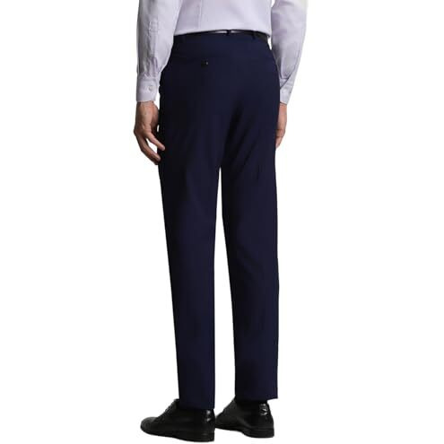 Peter England Men's Slim Pants (Petfwnspa95297_Medium Blue