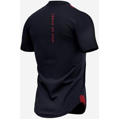 The Souled Store Official Superman  Son Of Krypton Printed Regular Fit Cotton Short Sleeve Round Neck Drop Cut T-Shirts For Men And Boys Navy Blue