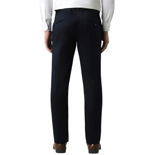 Van Heusen Men's Slim Pants (Vhtffslb746996_Dark Khaki