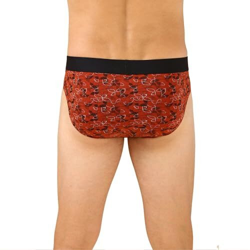 Van Heusen Men's Cotton Blend Classic Briefs (Pack Of 2) (Ihqebr2C434510007_Multi_L_Multicolor