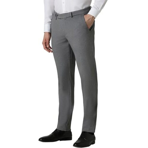 Van Heusen Men's Slim Work Utility Pants (Vhtfvulb391333_Grey