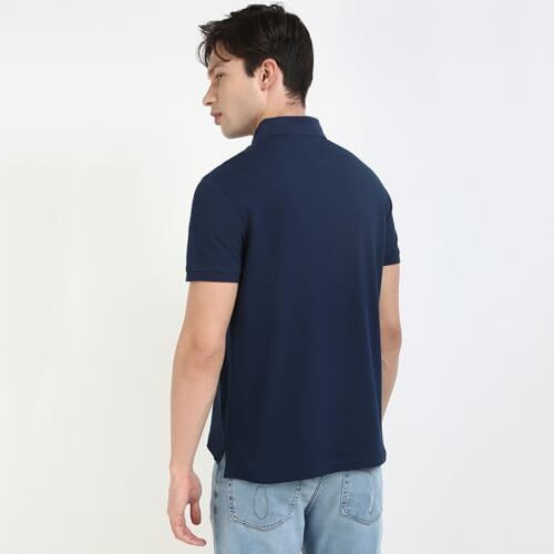 Tommy Hilfiger Mens Blue Color Tshirt (S)