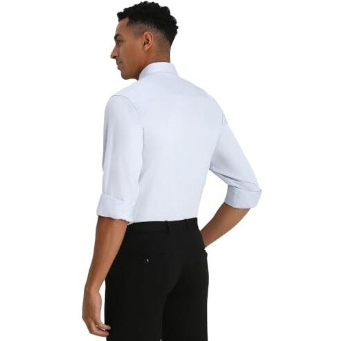 Allen Solly Men's Solid Regular Fit Shirt (Assfqsppx13926_Light Grey