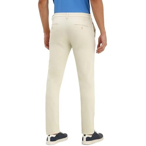 Allen Solly Men's Slim Casual Pants (Astfqulfm69787_Cream