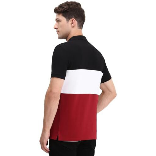 Allen Solly Men's Regular Fit T-Shirt (Askpqrgpr08338_Black