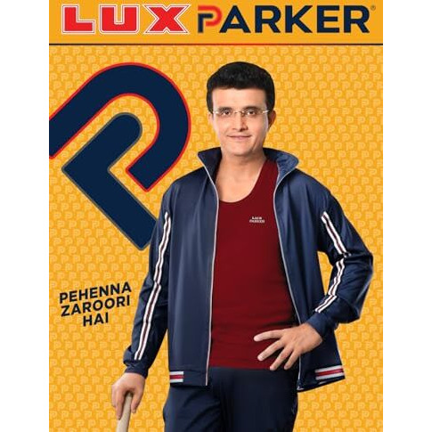 Lux Parker Men's Regular Fit Vest Col_Rn_4Pc_Assorted