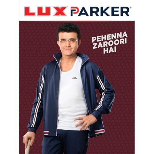 Lux Parker Men's Pure Cotton Modern Solid Trunks (Pack Of 5) Semi-Long_Col_5Pc_Assorted