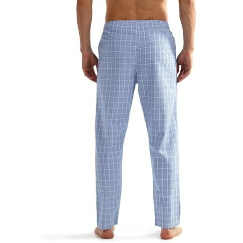 U.S. Polo Assn. Mens All Over Check Oelp5 Lounge Track Pants - Pack Of 1 (White Blue Navy S)