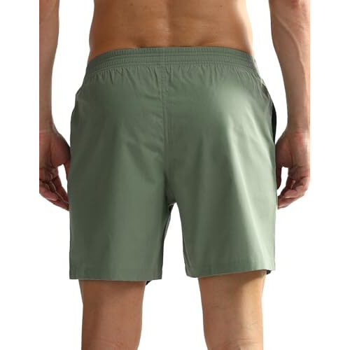 U.S. Polo Assn. Men's Cotton Blend Classic Solid Boxer Shorts (Pack Of 1) (Oex06-Pl_Hedge Green