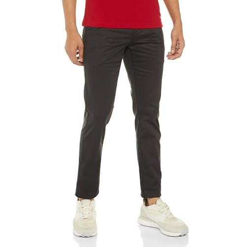 U.S. Polo Assn. Men's Regular Casual Pants (Ustrosm008_Dk. Grey