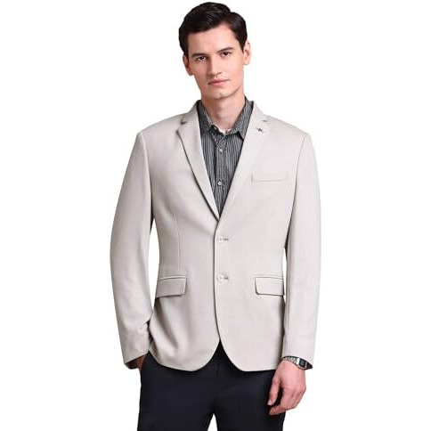 Arrow Men's Classic Casual Blazer (Aradobz0016_Beige