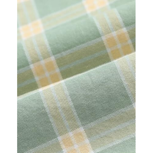 U.S. Polo Assn. Men's Checked Tailored Fit Shirt (Usshtfx0588_Green