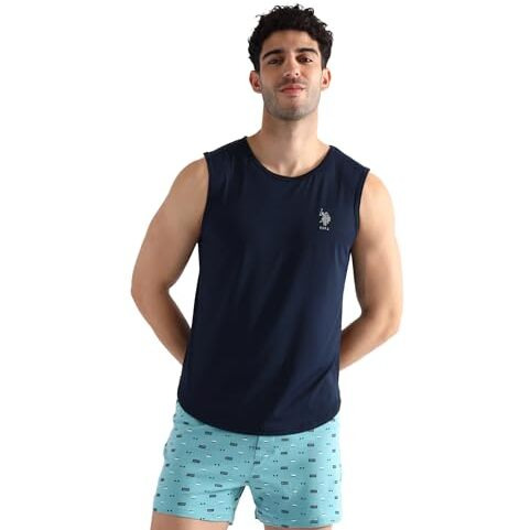 U.S. Polo Assn. Men's Regular Fit Vest (Oev07-Pl_Navy