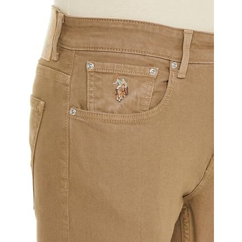 U.S. Polo Assn. Men's Skinny Jeans (Udjeno2032_Khaki