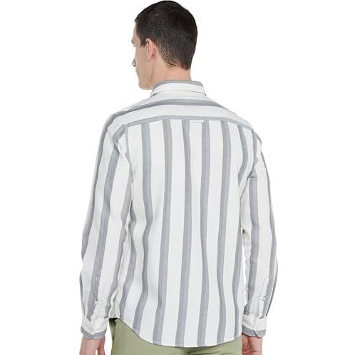 U.S. Polo Assn. Men's Regular Fit Shirt (Udshto1381_Ivory