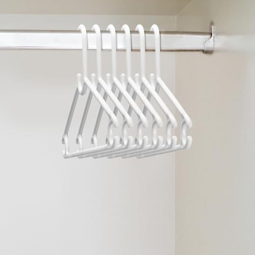 Nayasa Set Of 6 Hangers | Cloth Hanger | Dress Hangers | White