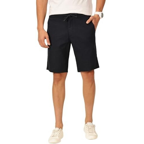 Thomas Scott Men's Regular Shorts (Ccbs028,Navy)