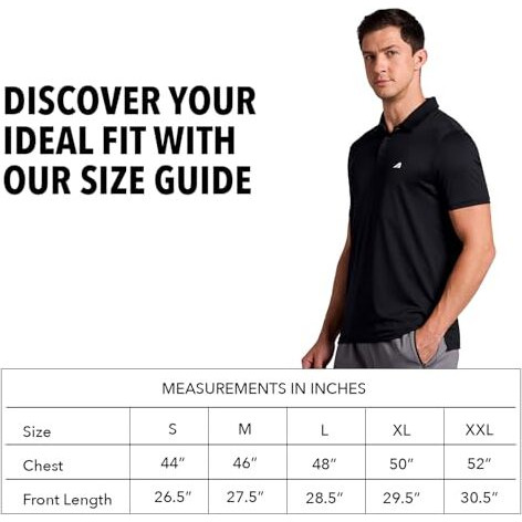 Boldfit Men's Relaxed Fit Bftbm3009Spoloblackxl_Black