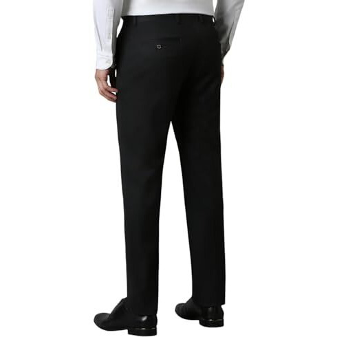 Louis Philippe Men's Slim Fit Pants (Lptfmslbp29322_Green