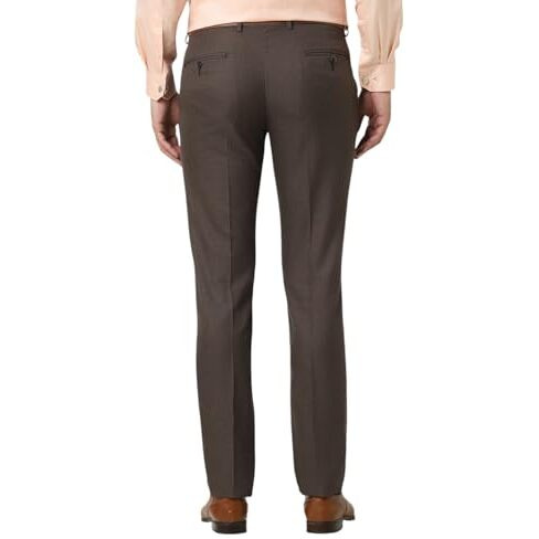 Van Heusen Men's Slim Work Utility Pants (Vhtffslbx13075_Brown
