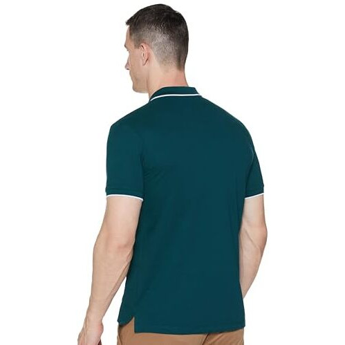 Allen Solly Men's Regular Fit T-Shirt (Askpqrgff05705_Blue