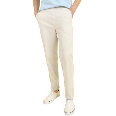 Allen Solly Men's Regular Casual Pants (Altfacmfi75841_White