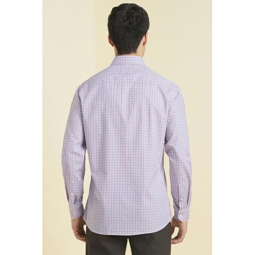 Allen Solly Men's Slim Fit Shirt (Assfqsppr98372_Pink