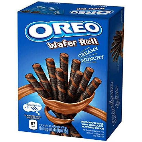 Oreo Chocolate Wafer Roll, 54 Grams