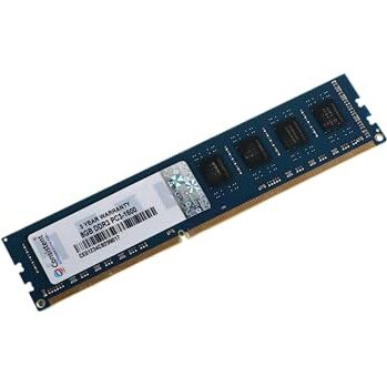 Consistent 8Gb Ddr3 1600Mhz Desktop Ram (Memory) U-Dimm | Long-Dimm | Dt Pc3-1600 Single Channel Memory With 3 Years Manufacturer Warranty (Made In India)