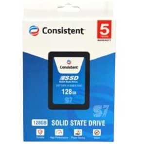 Consistent Ssd 128Gb 2.5 Inch Sata Internal Ssd - Read 550Mb/S & Write 500Mb/S - Solid-State Drive 5 Year Warranty