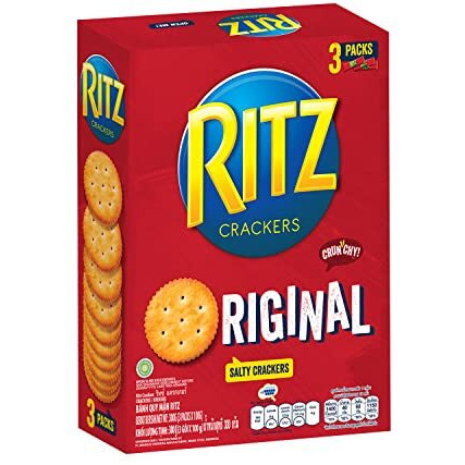 Ritz Original Salty Crackers, 3 Pack, 300 G