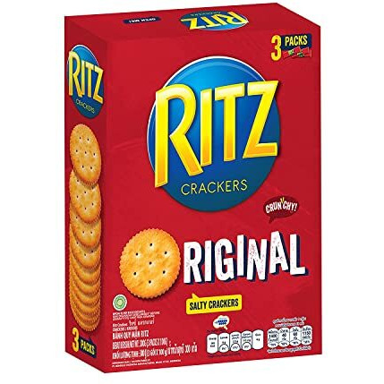 Ritz Original Salty Crackers, 3 Pack, 300 G