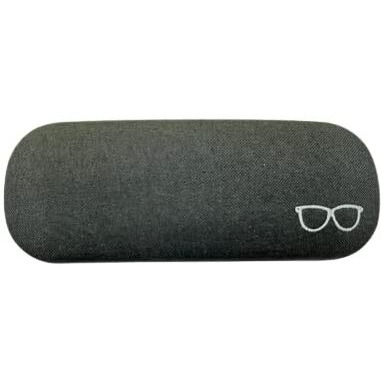 Bhavya Optic Linen Spectacle Case Sunglass Case (Black)